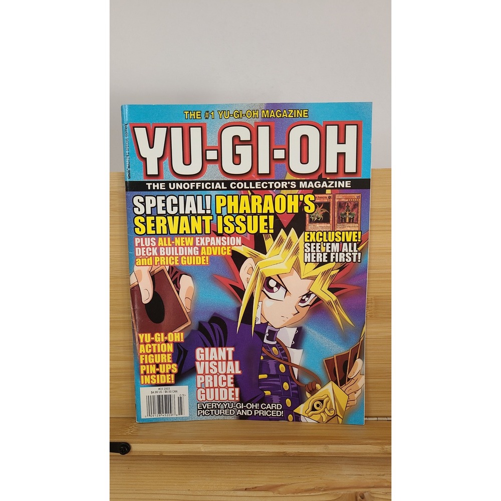 2003 Yu-Gi-Oh Unofficial Collectors Magazine Issue 03 Pharaohs‎ Servant Guide